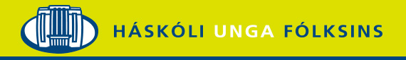 Háskóli unga fólksins 2013